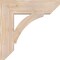 Ekena Millwork Thorton Slat Smooth Bracket, Douglas Fir, 5 1/2"W x 24"D x 24"H BKT06X24X24THR06SDF - alternate 4